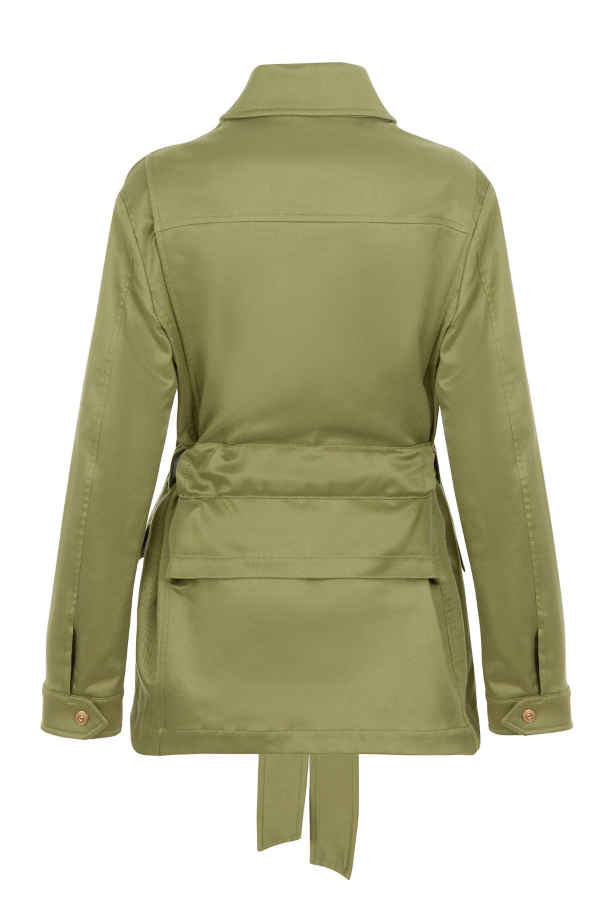 Belted Khaki Jacket (Final Sale)