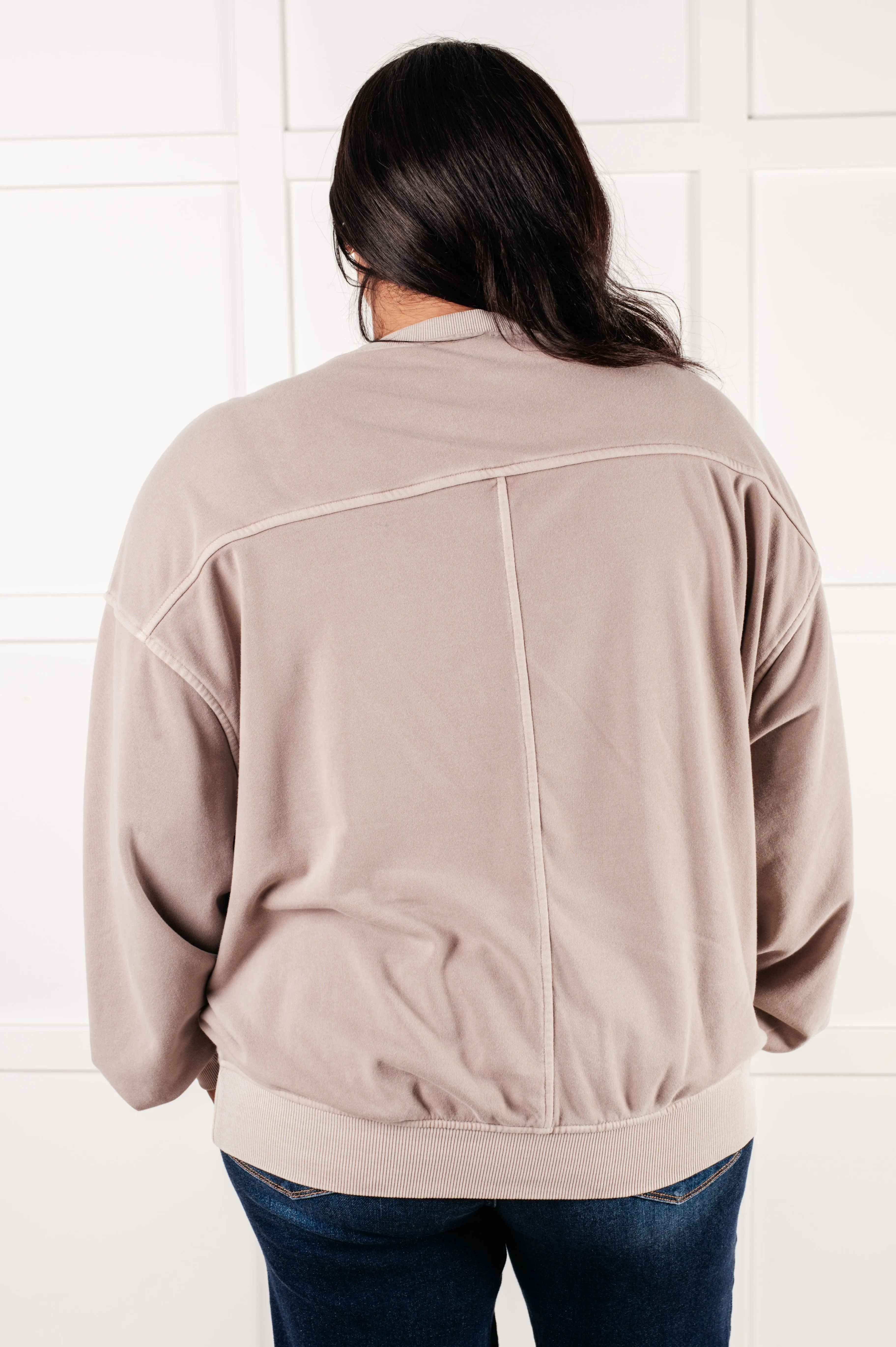 Beyond the Basics Pullover in Ash Mocha - 1/8/2025