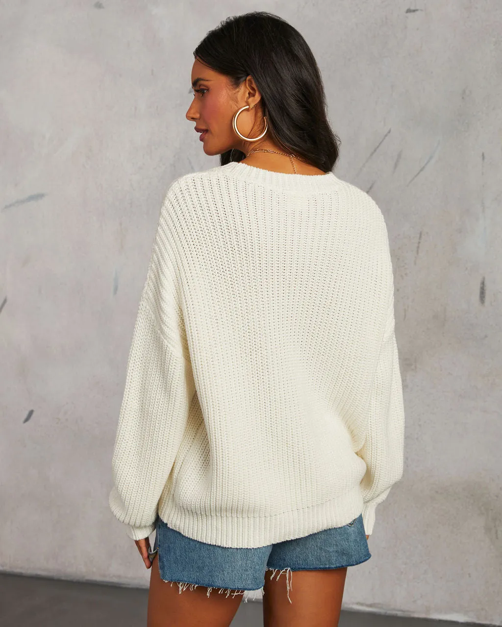 Bundle Leisure Chunky Knit Sweater