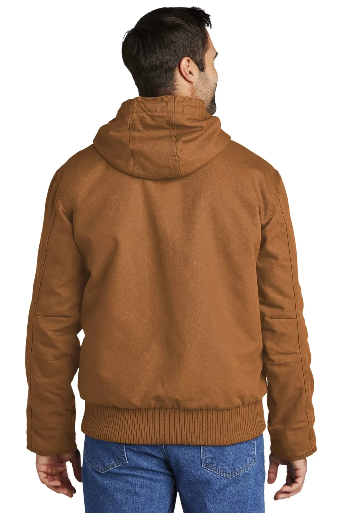 Carhartt Tall Washed Duck Custom Jackets, Carhartt Brown