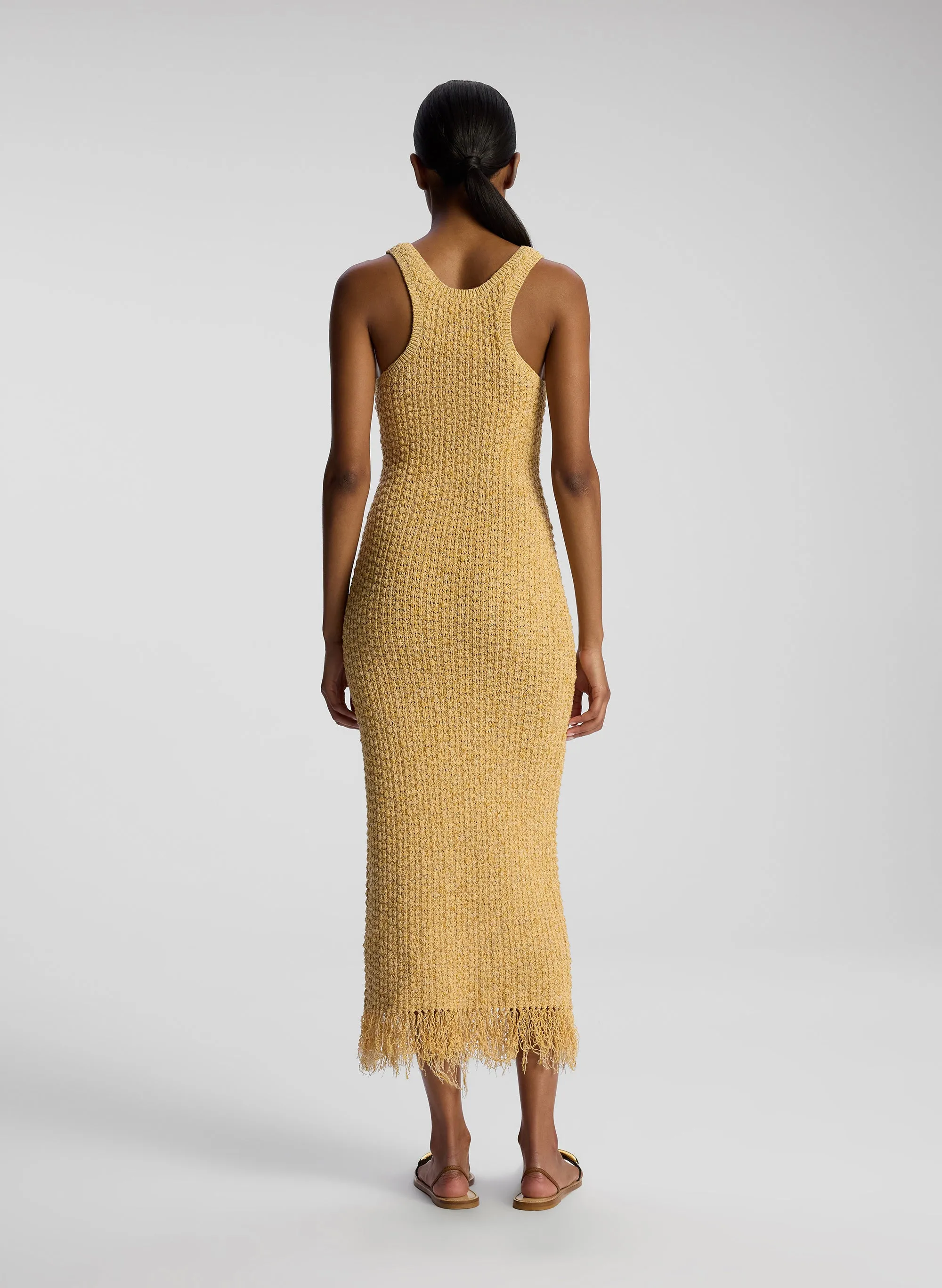 Clementine Bouclé Knit Midi Dress