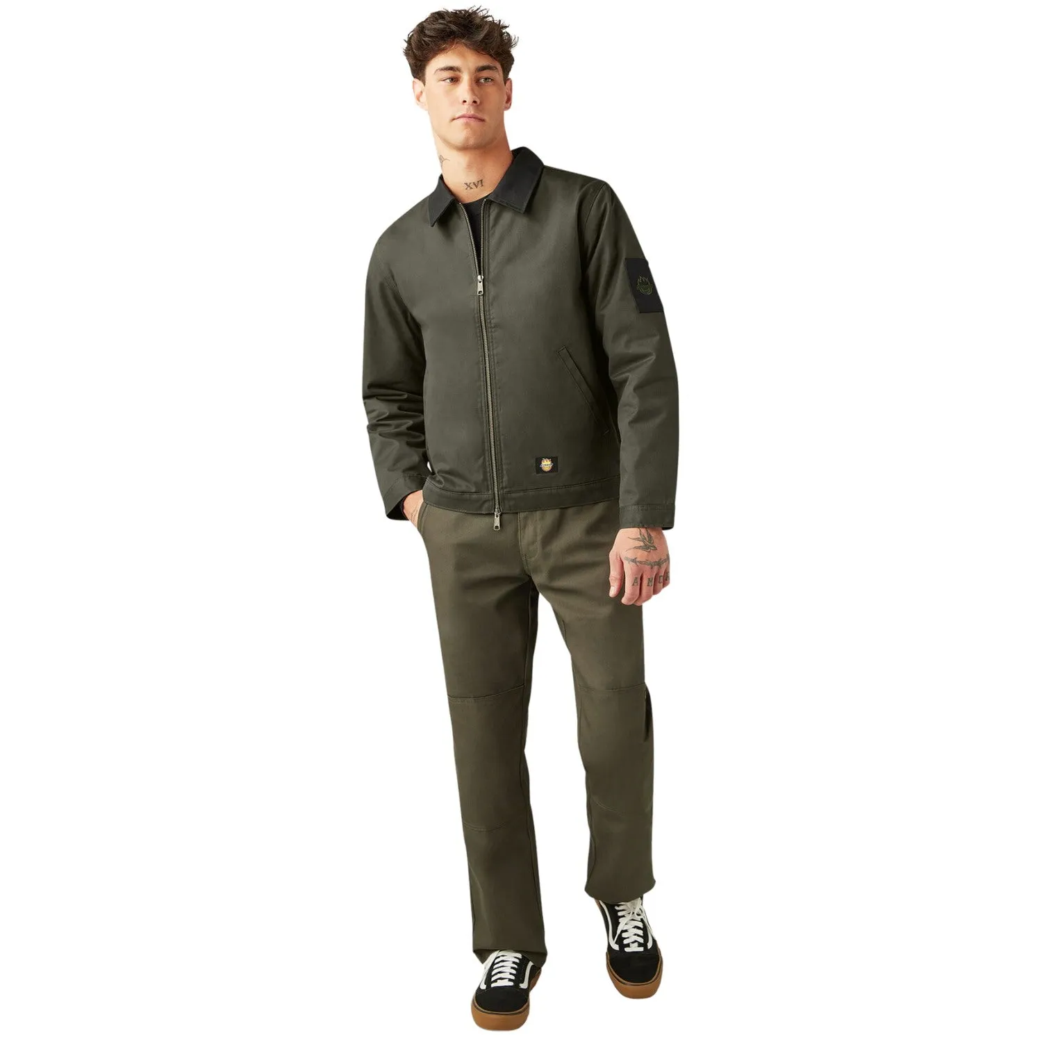 Dickies Skateboarding X Spitfire Quilt Lined Woven Twill Water Resistant Jacket - Men's