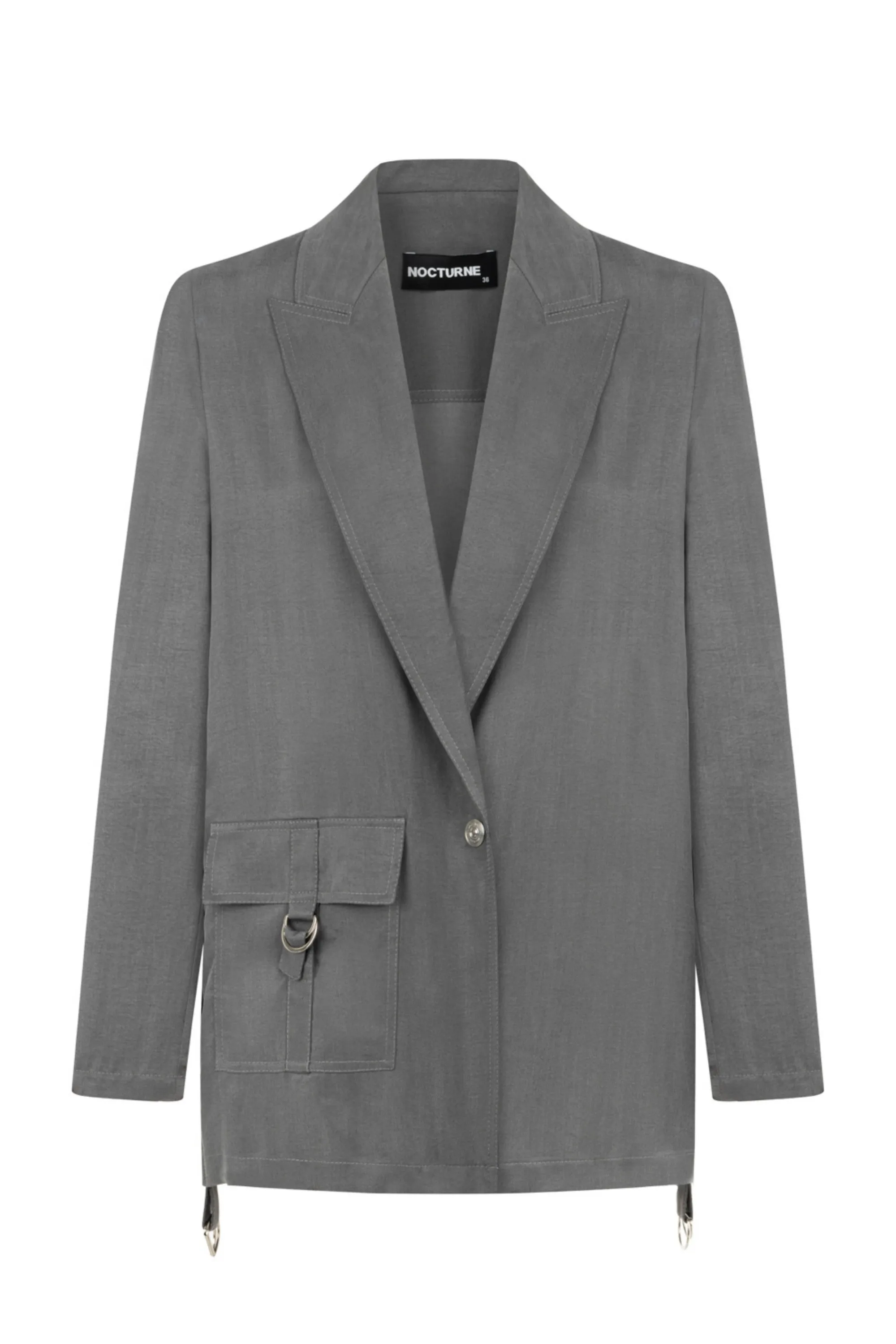 Double-Breasted Jacket with Pockets (Final Sale)