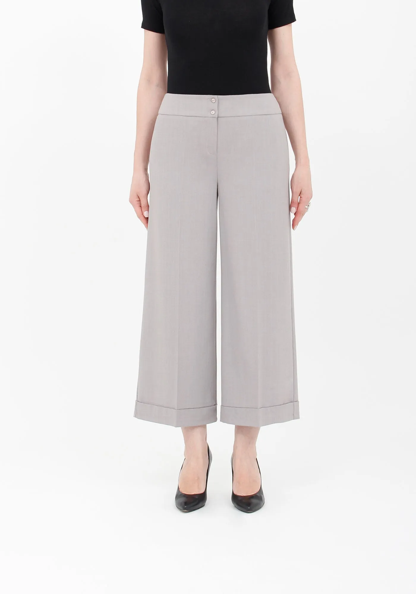 G-Line Wide Leg Cropped Pants