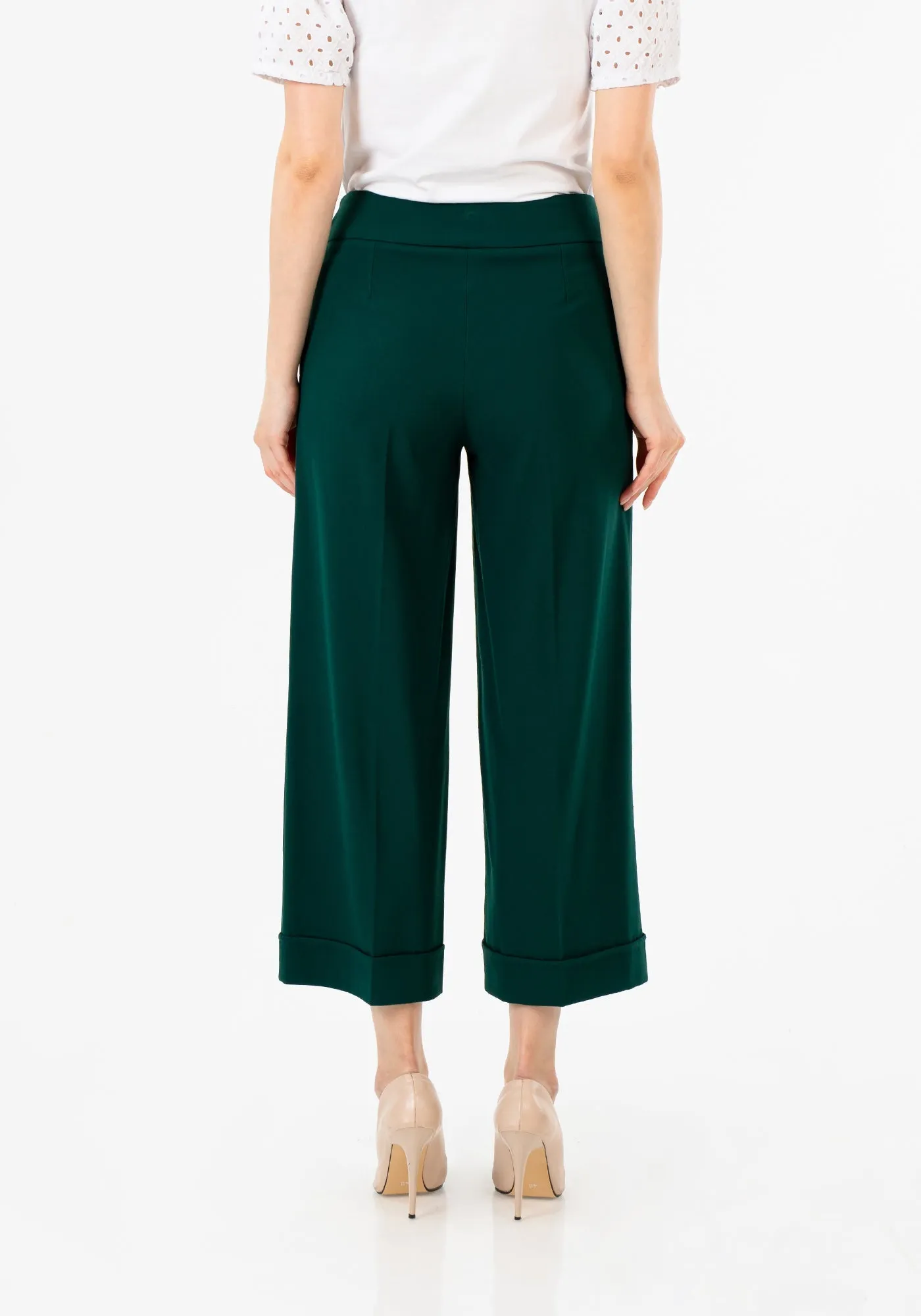 G-Line Wide Leg Cropped Pants