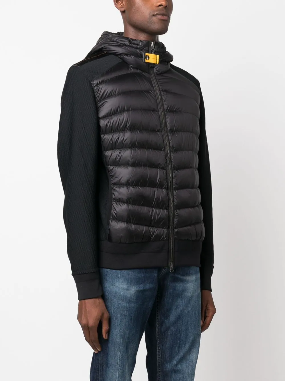 hooded padded jacket