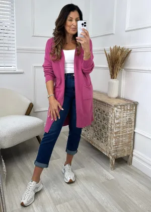 Louisa Berry Pink Knit Cardigan