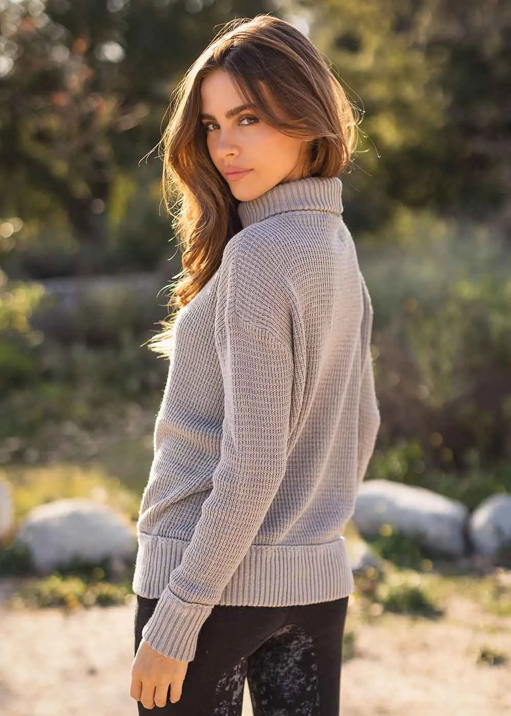 Morana Sweater in Hemp & Cotton Knit