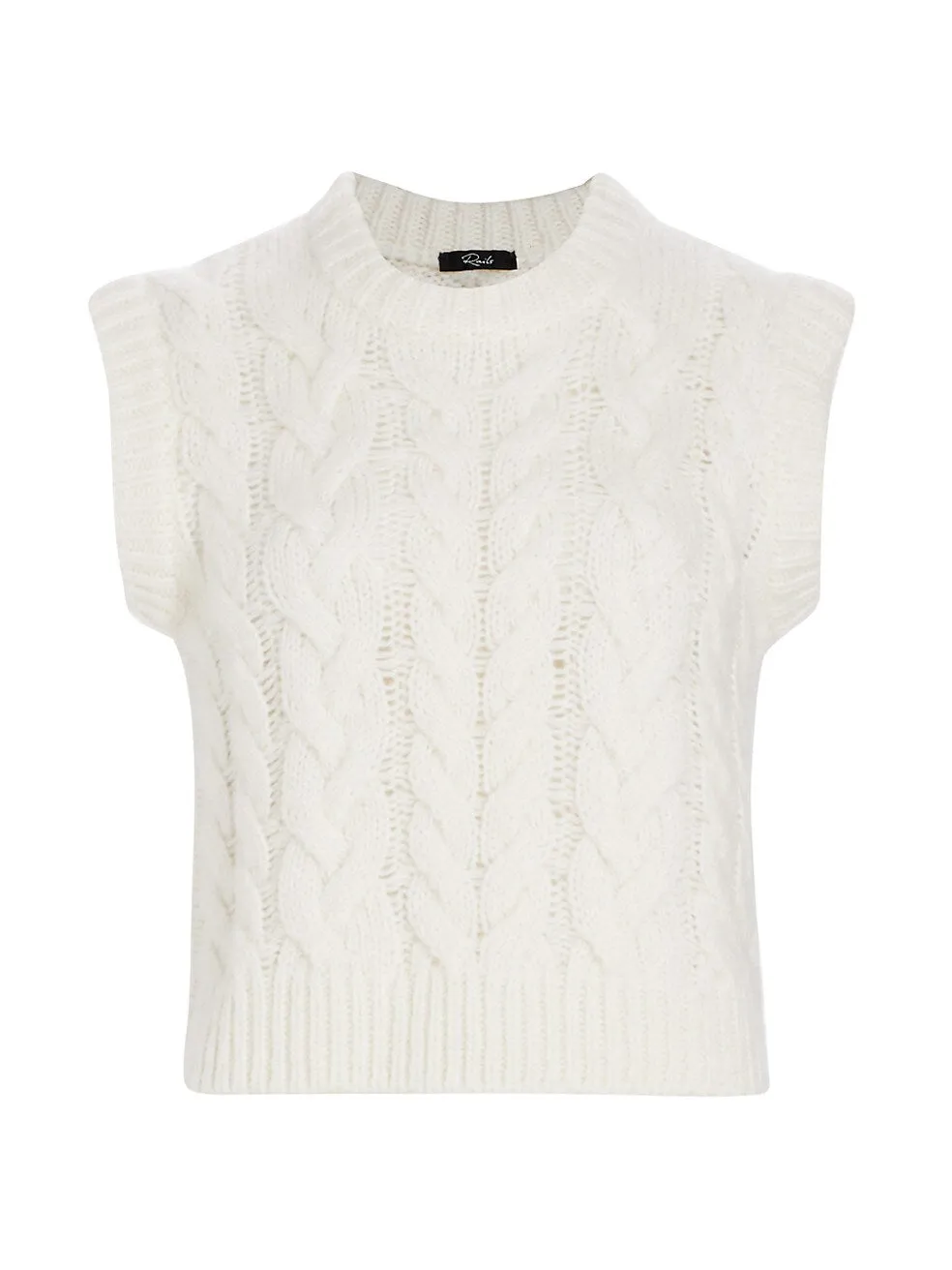 Rails Alexis Crew Neck Sweater Vest - Ivory