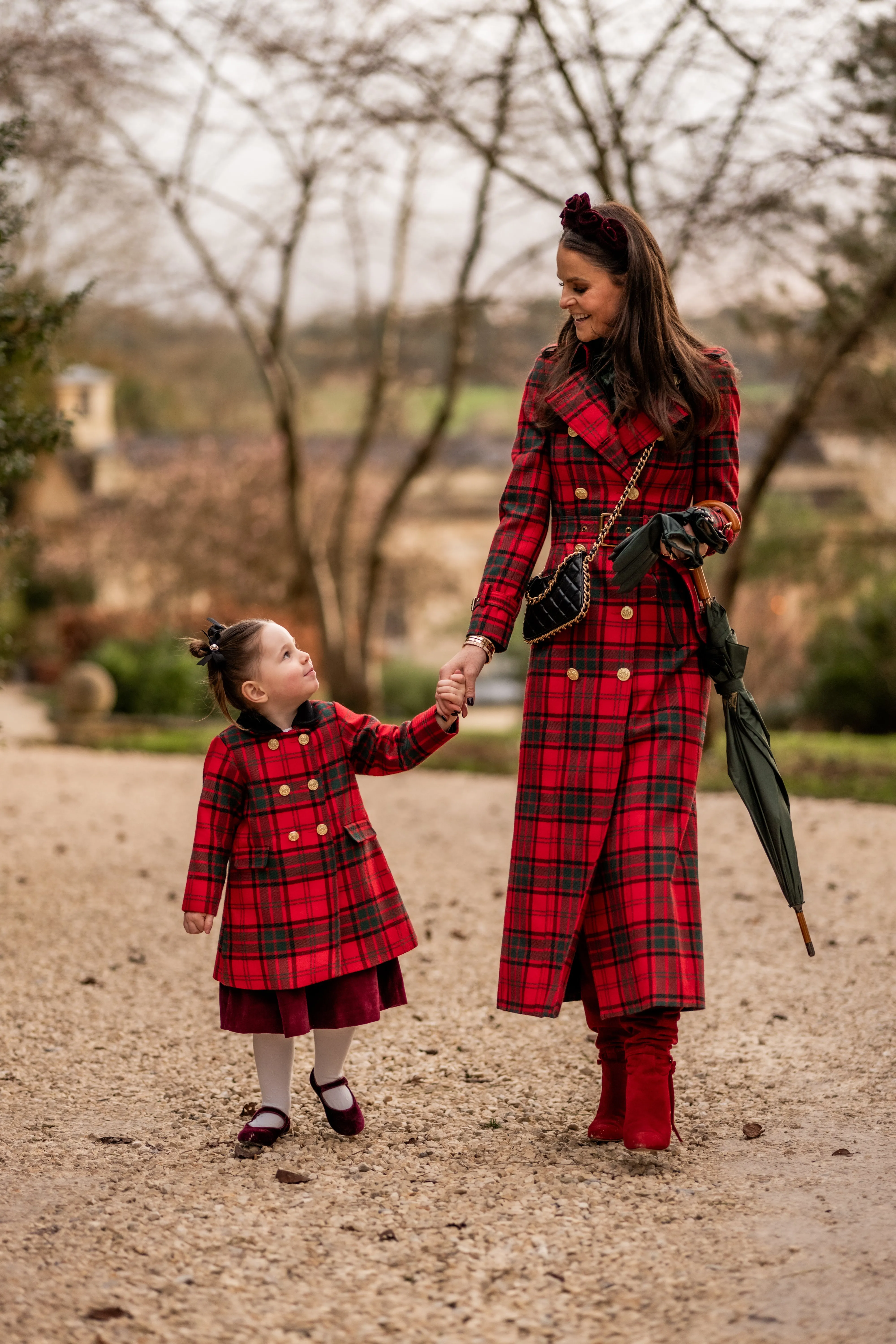 The Red Tartan Suit